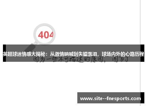 英超球迷情感大揭秘:从激情呐喊到失望落泪,球场内外的心路历程 英超球迷情感大揭秘:从激情呐喊到失望落泪,球场内外的心路历程